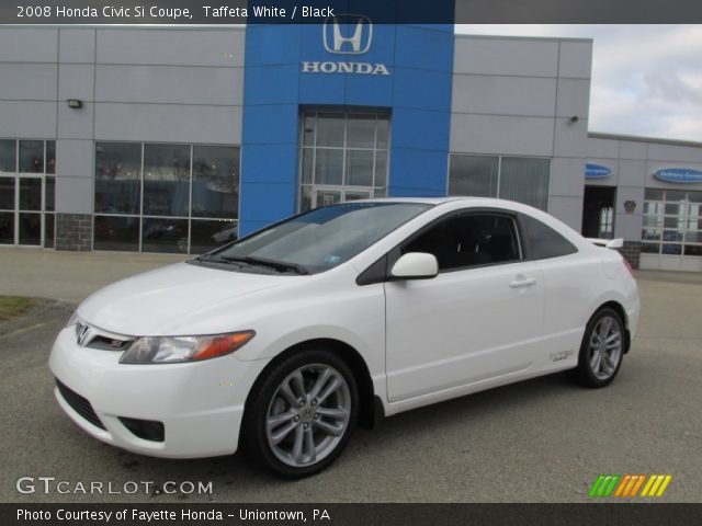 2008 Honda Civic Si Coupe in Taffeta White