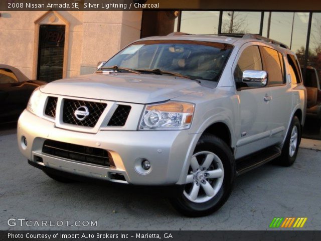 2008 Nissan Armada SE in Silver Lightning