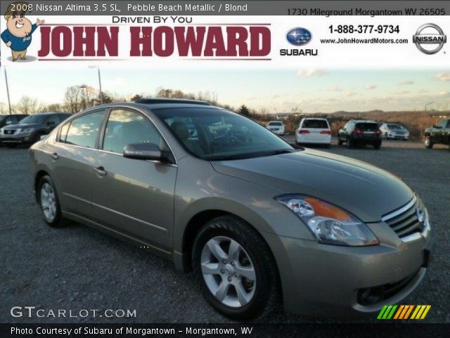 2008 Nissan Altima 3.5 SL in Pebble Beach Metallic