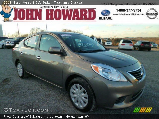 2013 Nissan Versa 1.6 SV Sedan in Titanium