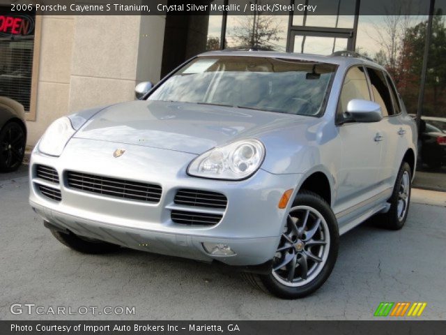 2006 Porsche Cayenne S Titanium in Crystal Silver Metallic