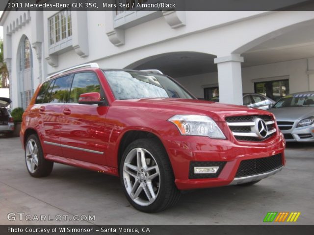 2011 Mercedes-Benz GLK 350 in Mars Red