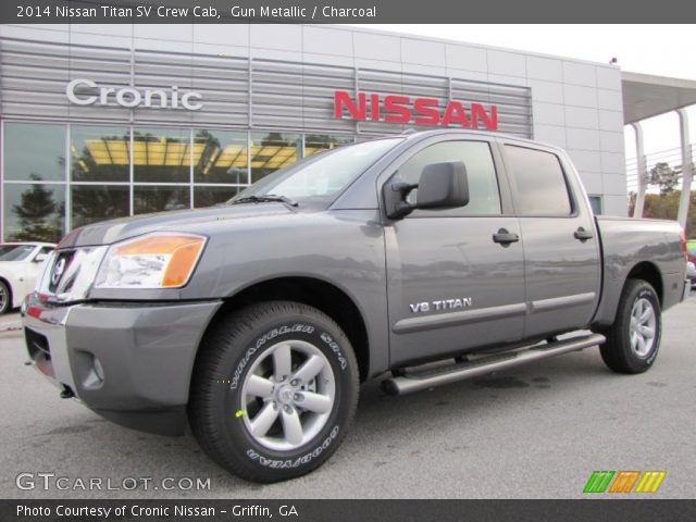 2014 Nissan Titan SV Crew Cab in Gun Metallic