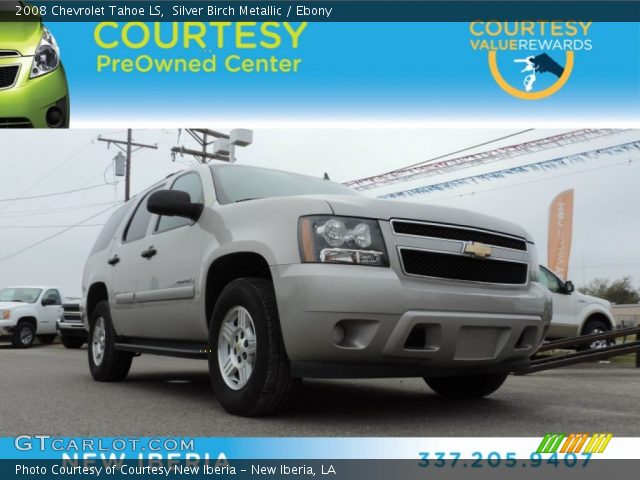 2008 Chevrolet Tahoe LS in Silver Birch Metallic