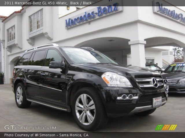 2011 Mercedes-Benz GL 450 4Matic in Black