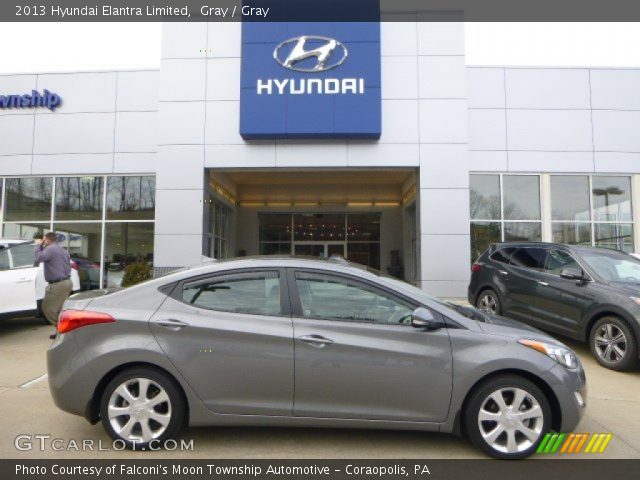 2013 Hyundai Elantra Limited in Gray