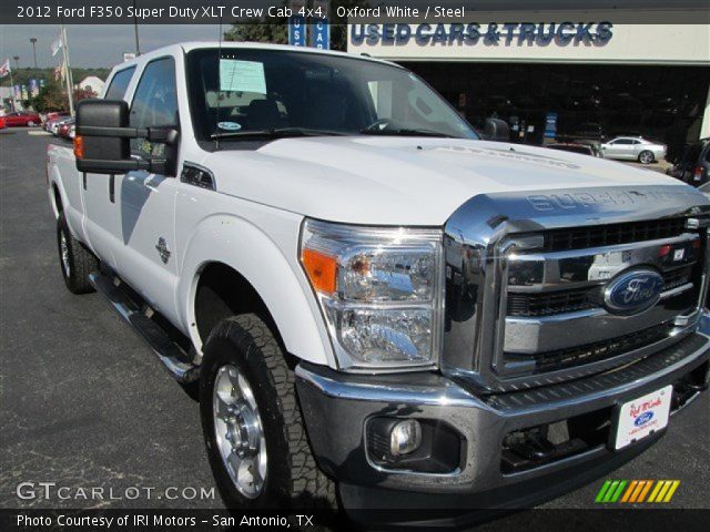 2012 Ford F350 Super Duty XLT Crew Cab 4x4 in Oxford White