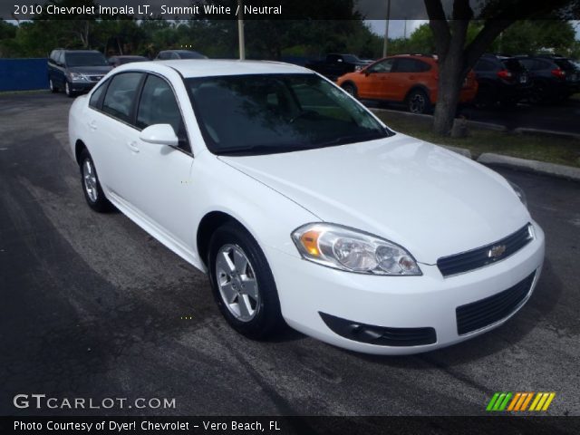2010 Chevrolet Impala LT in Summit White