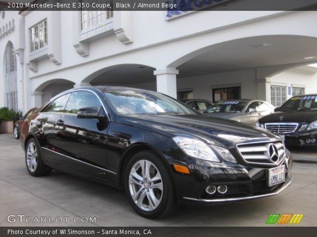 2010 Mercedes-Benz E 350 Coupe in Black