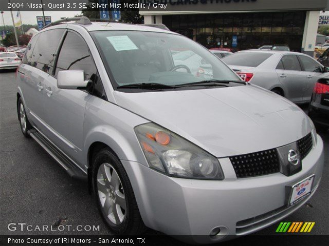 2004 Nissan Quest 3.5 SE in Silver Mist Metallic