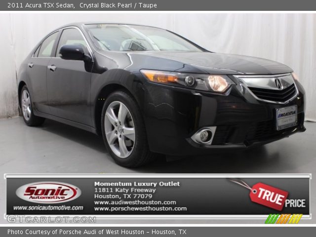 2011 Acura TSX Sedan in Crystal Black Pearl