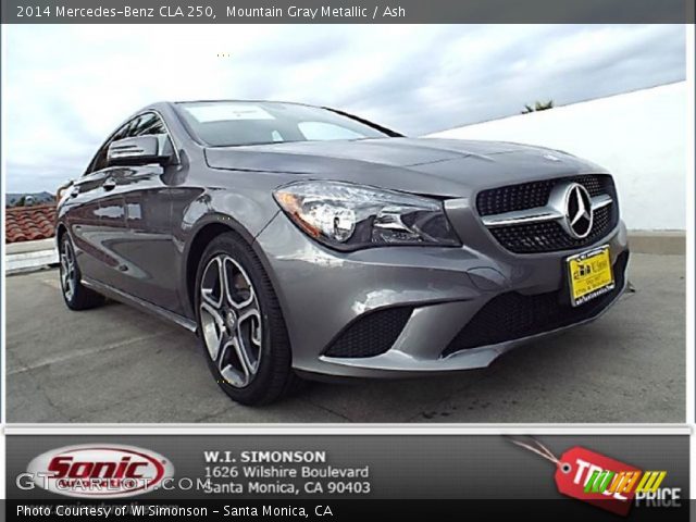 2014 Mercedes-Benz CLA 250 in Mountain Gray Metallic