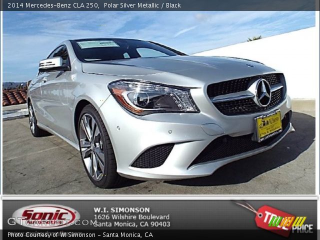 2014 Mercedes-Benz CLA 250 in Polar Silver Metallic