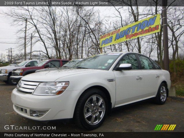 2009 Ford Taurus Limited in White Suede