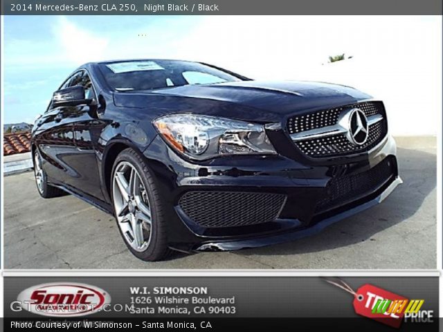 2014 Mercedes-Benz CLA 250 in Night Black