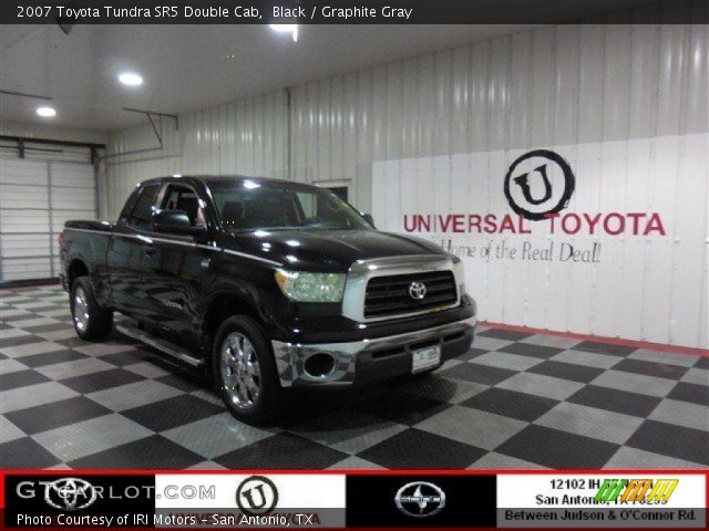 2007 Toyota Tundra SR5 Double Cab in Black