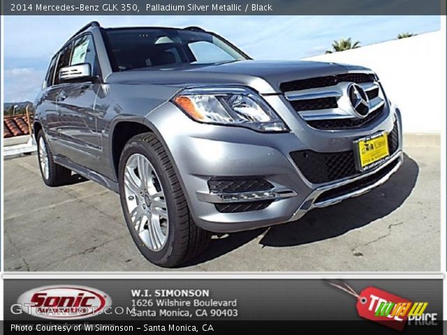 2014 Mercedes-Benz GLK 350 in Palladium Silver Metallic