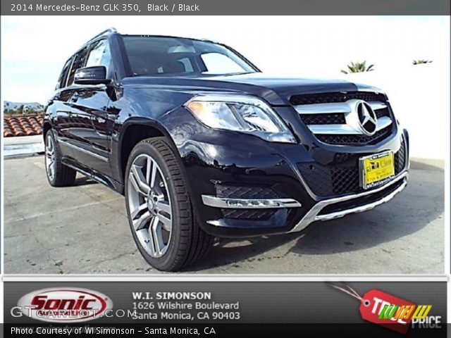2014 Mercedes-Benz GLK 350 in Black