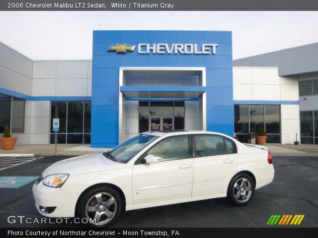 2006 Chevrolet Malibu LTZ Sedan in White