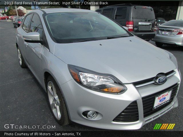 2013 Ford Focus Titanium Sedan in Ingot Silver