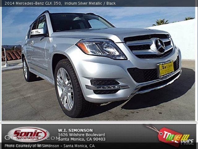 2014 Mercedes-Benz GLK 350 in Iridium Silver Metallic