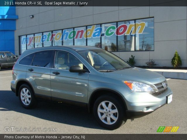 2011 Honda CR-V SE in Opal Sage Metallic