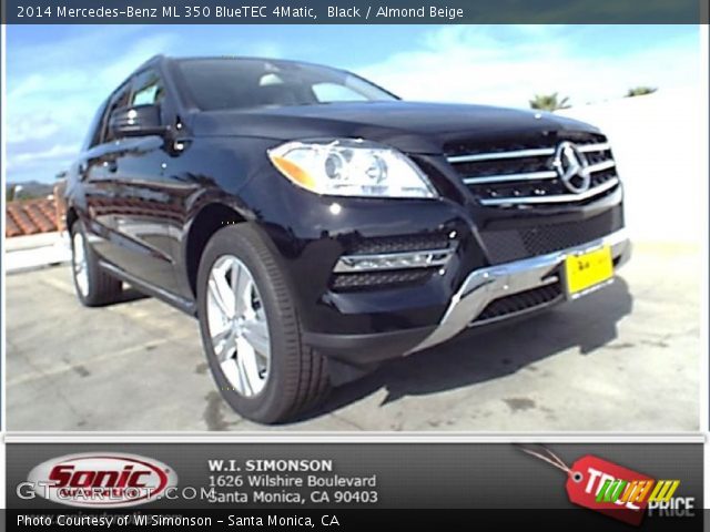 2014 Mercedes-Benz ML 350 BlueTEC 4Matic in Black