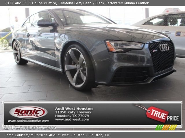 2014 Audi RS 5 Coupe quattro in Daytona Gray Pearl