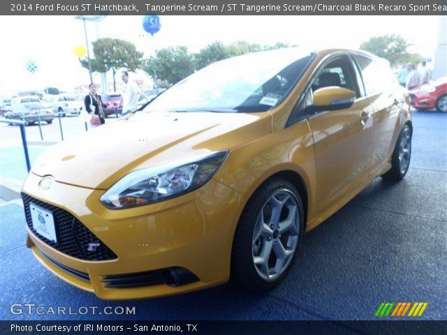 2014 Ford Focus ST Hatchback in Tangerine Scream