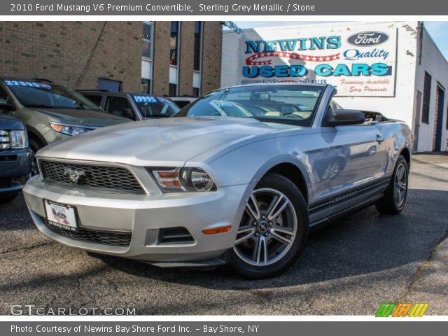 2010 Ford Mustang V6 Premium Convertible in Sterling Grey Metallic
