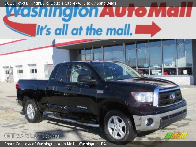 2011 Toyota Tundra SR5 Double Cab 4x4 in Black