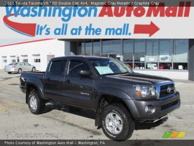 2011 Toyota Tacoma V6 TRD Double Cab 4x4 in Magnetic Gray Metallic