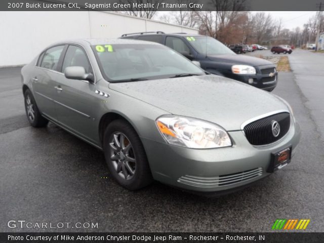 2007 Buick Lucerne CXL in Sagemist Green Metallic