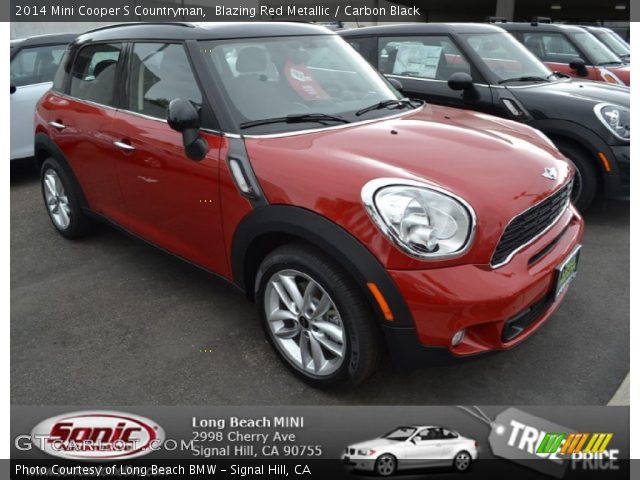 2014 Mini Cooper S Countryman in Blazing Red Metallic