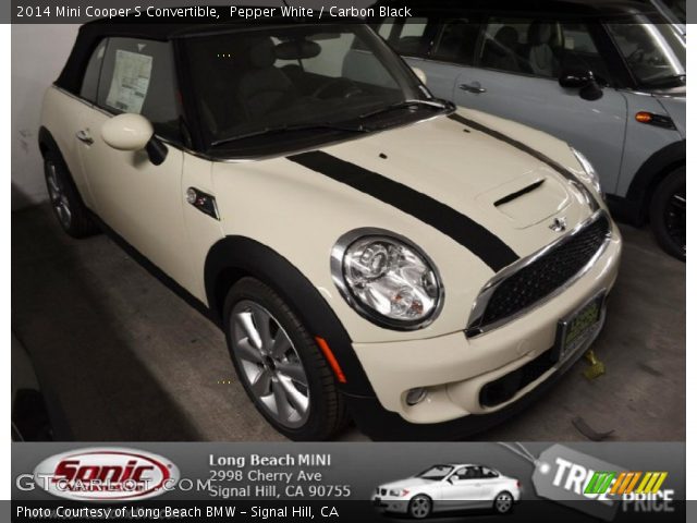 2014 Mini Cooper S Convertible in Pepper White