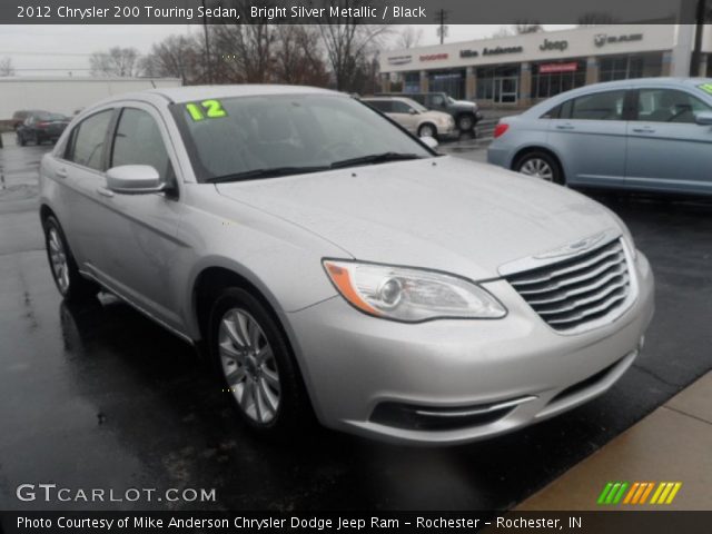 2012 Chrysler 200 Touring Sedan in Bright Silver Metallic