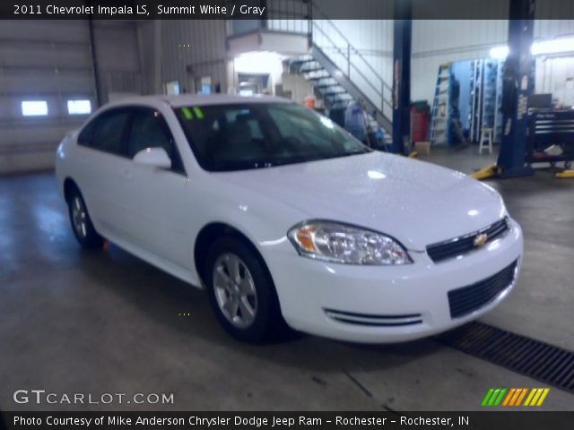 2011 Chevrolet Impala LS in Summit White