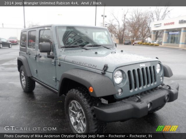 2014 Jeep Wrangler Unlimited Rubicon 4x4 in Anvil