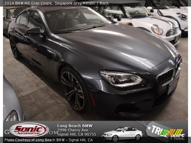 2014 BMW M6 Gran Coupe in Singapore Grey Metallic