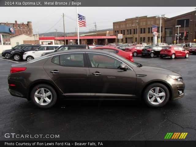 2014 Kia Optima LX in Metal Bronze