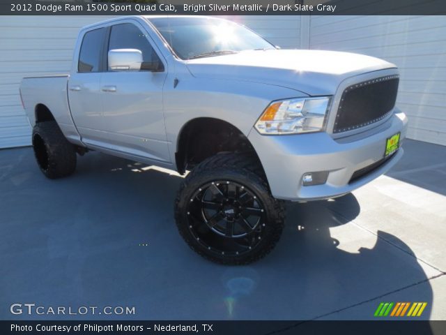 2012 Dodge Ram 1500 Sport Quad Cab in Bright Silver Metallic