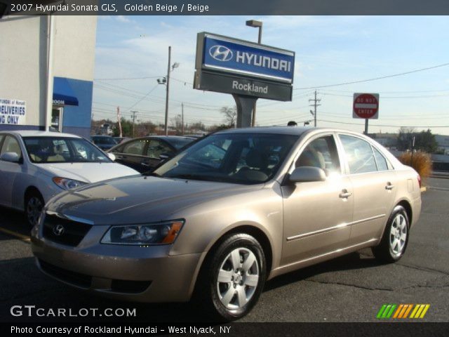 2007 Hyundai Sonata GLS in Golden Beige
