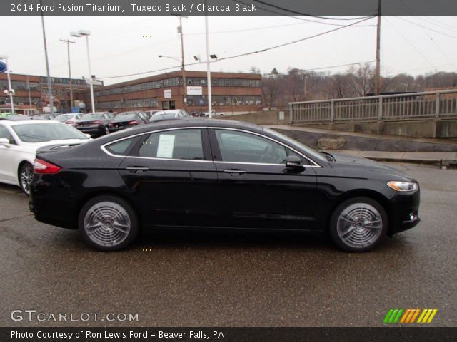 2014 Ford Fusion Titanium in Tuxedo Black