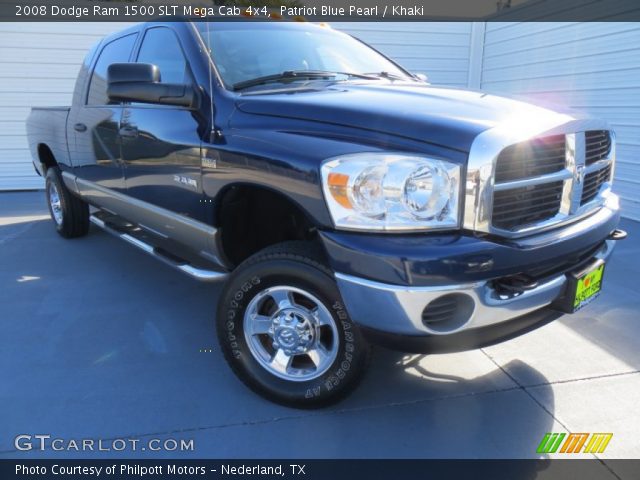 2008 Dodge Ram 1500 SLT Mega Cab 4x4 in Patriot Blue Pearl