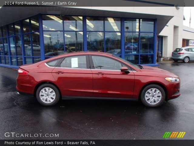 2014 Ford Fusion S in Sunset