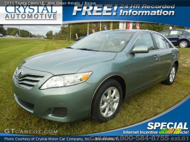 2011 Toyota Camry LE in Aloe Green Metallic