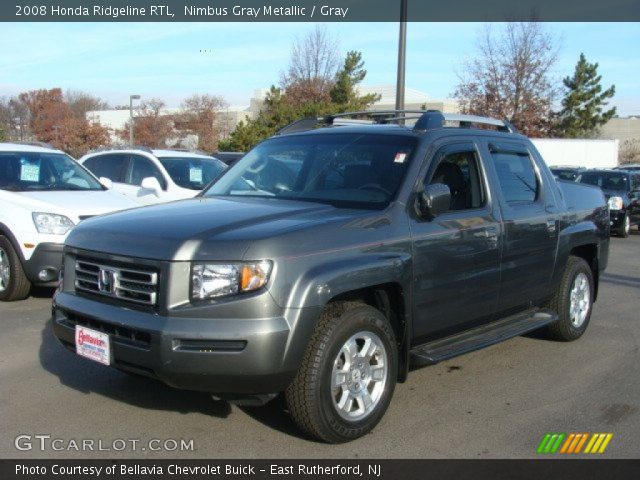 2008 Honda Ridgeline RTL in Nimbus Gray Metallic