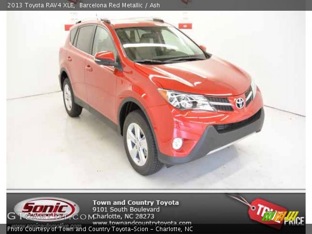 2013 Toyota RAV4 XLE in Barcelona Red Metallic