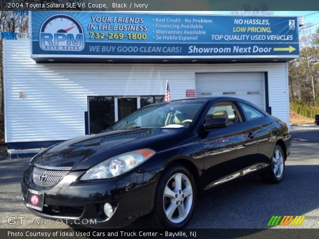 2004 Toyota Solara SLE V6 Coupe in Black