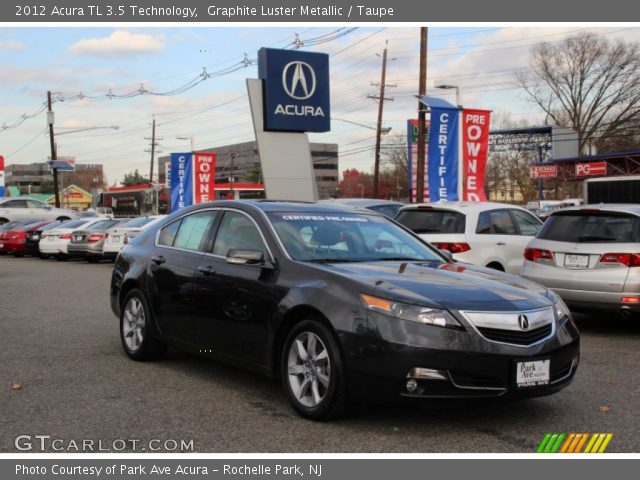 2012 Acura TL 3.5 Technology in Graphite Luster Metallic